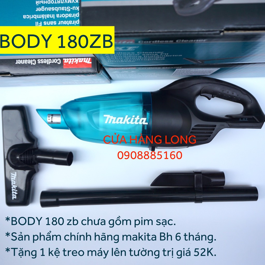 Thân Máy hút bụi dùng Pin 18 V Makita Dcl 180ZB