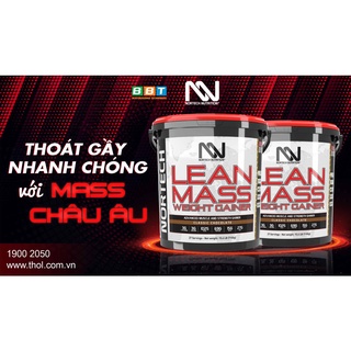 NorTech Lean Mass Gainer - Sữa Tăng Cân Tăng Cơ