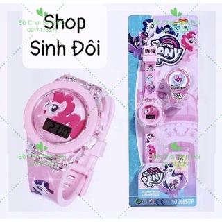 Đồng hồ ngựa pony có đèn