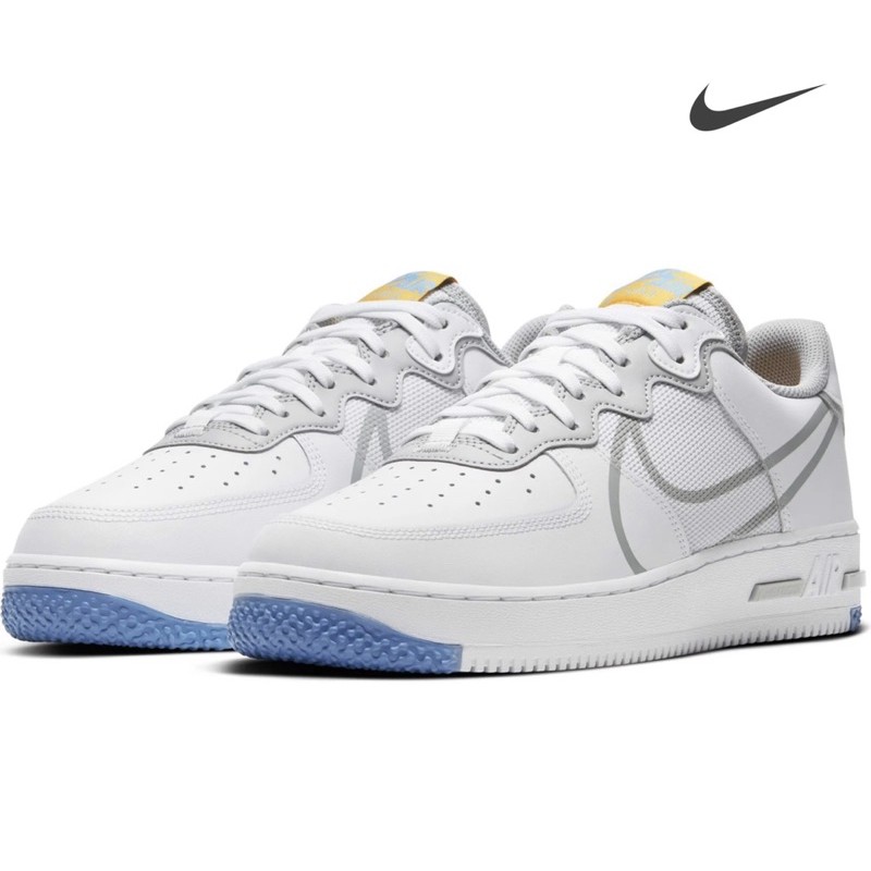 Giày thể thao NIKE AIR FORCE 1 REACT GS CT5117-102 (SIZE 6.5)