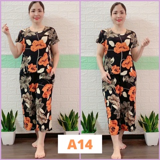 A014📌 BỘ LANH ĐẠI ỐNG SỚ Bộ Lanh Trung Tuổi Cho Bà Cho Mẹ , Bộ Trung Niên Đủ Size Từ 45kg đến 72kg 📌