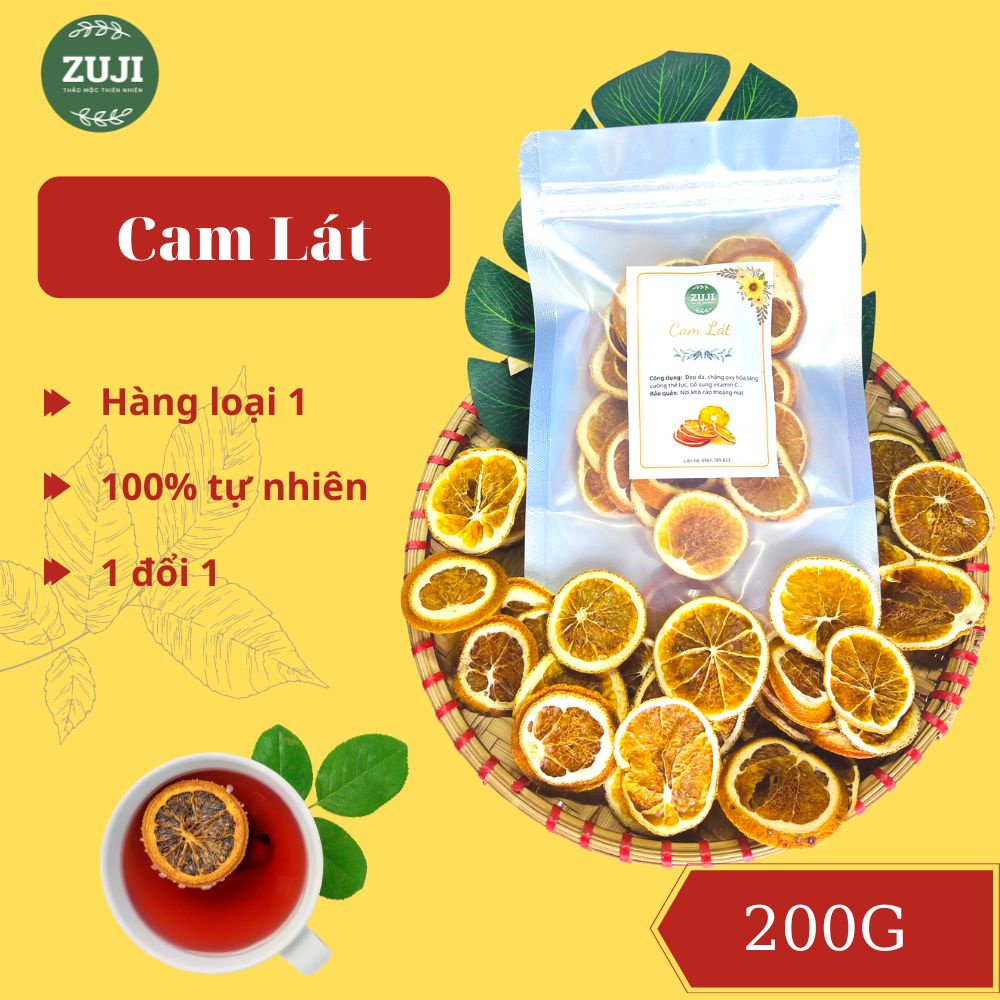 ✅ Cam Lát Sấy Khô Thượng Hạng 100gram Detox, Đẹp Da, Trẻ Trung