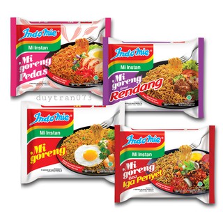 Thùng mì xào khô indomie | 4 vị | 40 gói
