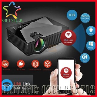 Máy chiếu mini cao cấp có wifi UNIC UC46