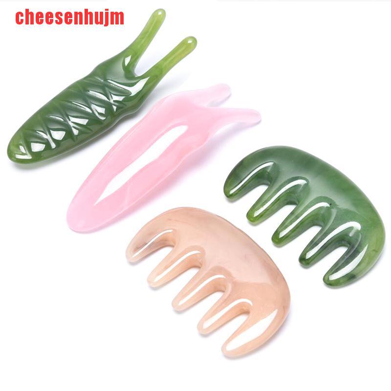 Bảng Gua Sha Mát Xa Nâng Cơ Mặt / Mắt / Mũi Tự Nhiên