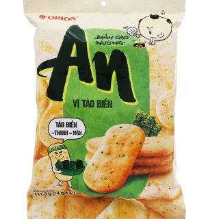 Bánh gạo nướng vị tảo biển Orion An gói 111.3g

(14 GÓI X 7,85G )