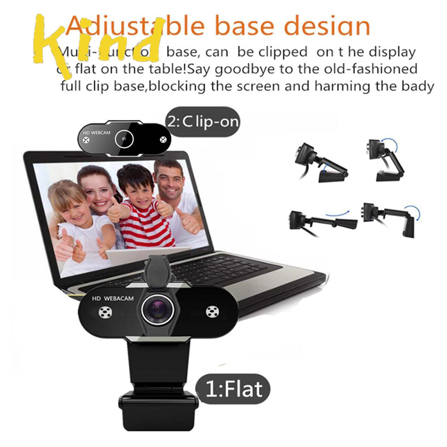 Webcam Có Micro Xoay Để Bàn Tiện Lợi | BigBuy360 - bigbuy360.vn