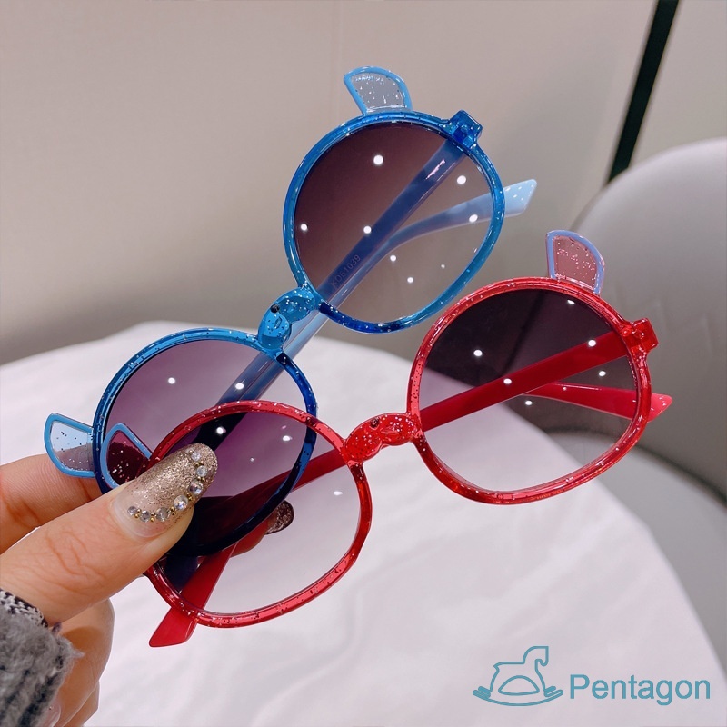 Kính Mát Hình Chú Chuột Hoạt Hình Đáng Yêu Thời Trang Cho Bé