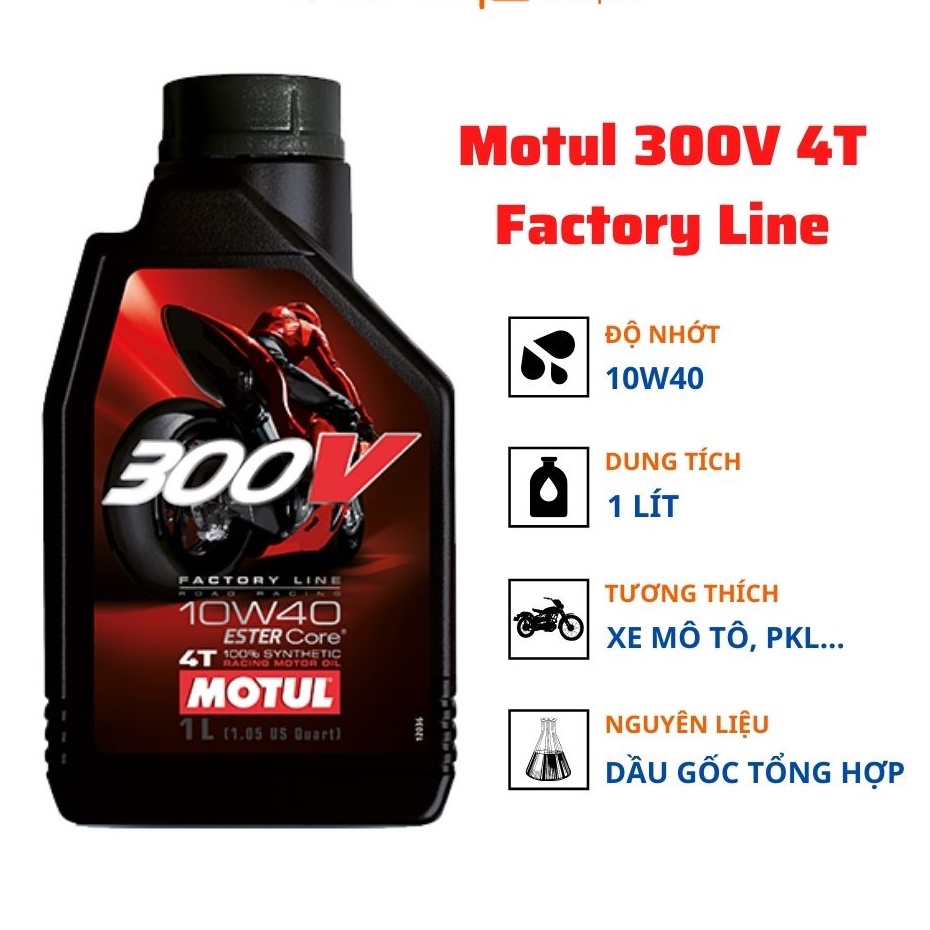 Dầu nhớt Motul cho xe máy tay ga xe số xe côn tay hàng chính hãng