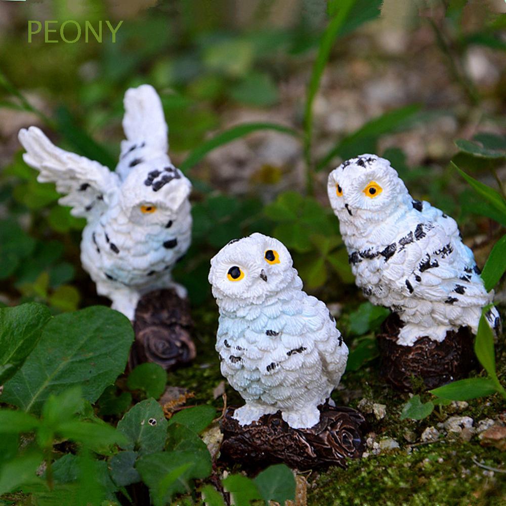 Mô Hình Chim Cú Trang Trí Bàn Làm Việc