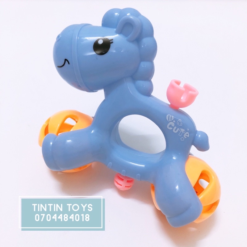 Trọn bộ đồ chơi lục lạc 5 món nhiều màu sắc đẹp mắt, âm thanh vui nhộn