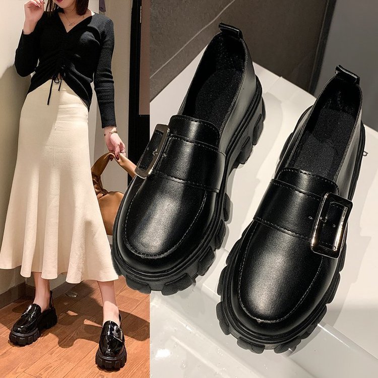 Giày Nữ Đế Bằng Mũi Tròn Thời Trang | BigBuy360 - bigbuy360.vn