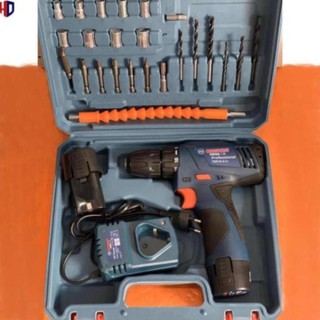 (Loại Tốt) Máy Khoan Pin Bắn Vít 12V BOSCH  - 2 Pin Chuẩn - Full Phụ Kiện 24 Chi Tiết - 100% Lõi Đồng T1122 M1122