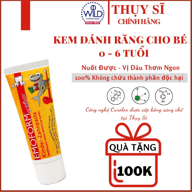 Kem Đánh Răng Dr.Wild, Chính Hãng Thụy Sỹ, Được Review Tốt Trên Sàn Shopee, Giá Tốt Nhất Thị Trường