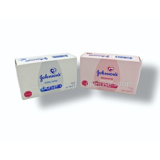 01 Cục Xà Bông Diệt Khuẩn Dưỡng Ẩm Dịu Nhẹ Johnson's Baby Soap Thái Lan 75gram