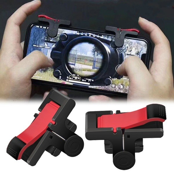 Nút bắn PUBG mô phỏng phi thuyền siêu nhạy tay cầm chơi game điện thoại tay cầm chơi game pubg ros freefire NTNTech