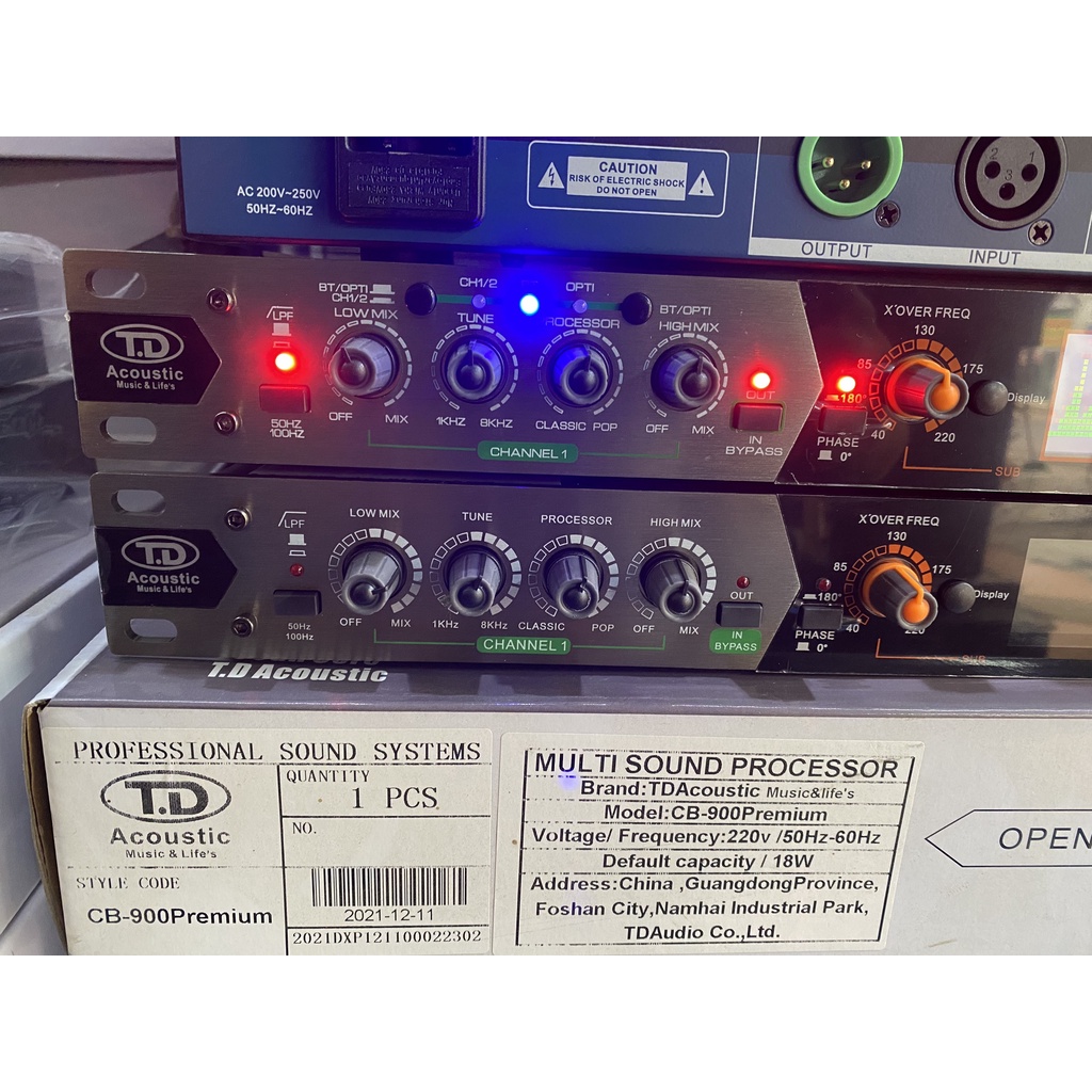 Nâng tiếng TD Acoustic Cb900 Premium hàng chính hãng.Đã tích hợp cổng quang+bluetooh