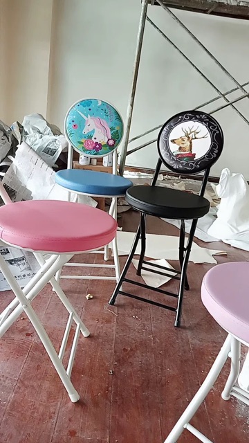 Ghế gấp gọn hình 3D