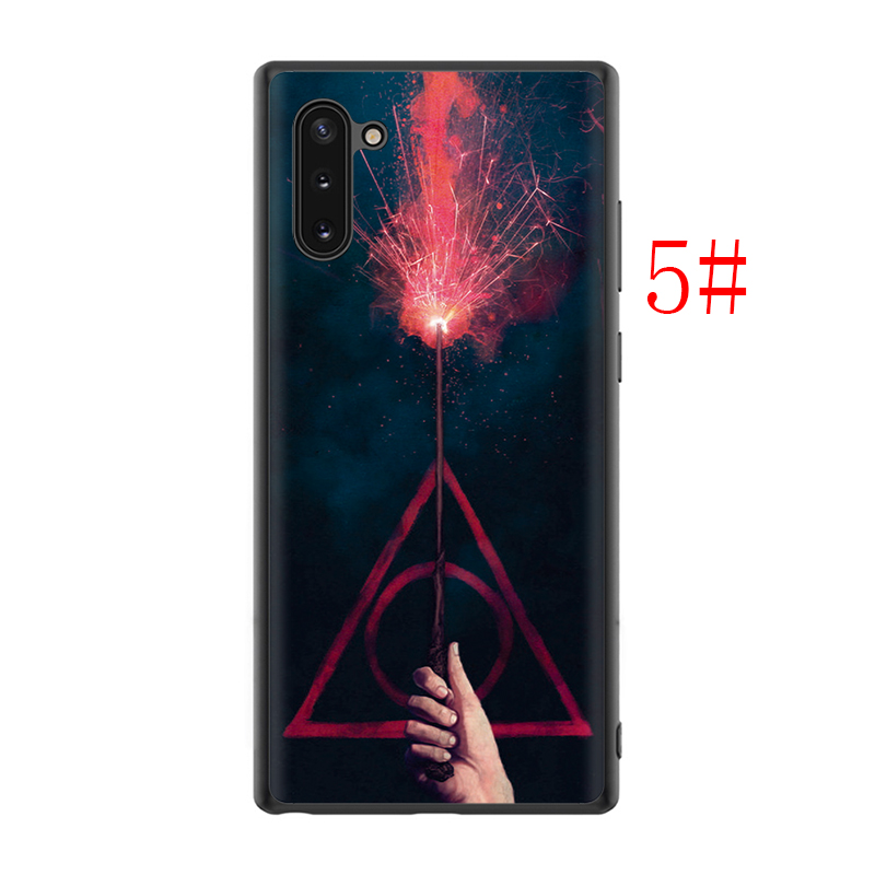 Ốp Lưng Silicone In Hình Phim Harry Potter Cho Samsung A5 2017 A6 A8 Plus A7 A9 2018 Note 8 9