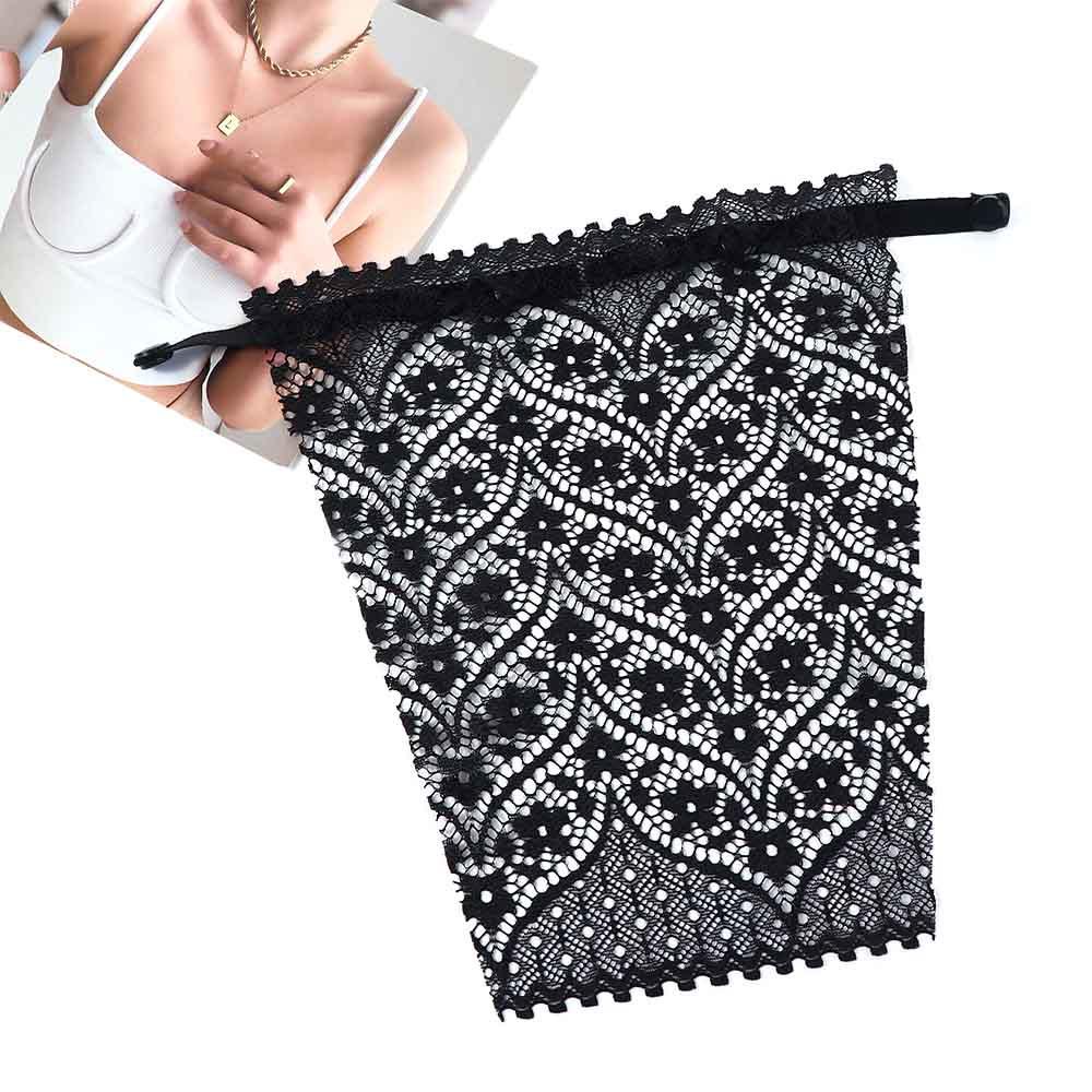 SOMEDAYZL Áo Ống Thoáng Khí Hình Hoa Trong Suốt Có Thể Điều Chỉnh Chống Chói Phong Cách Hàn Quốc Cho Nữ