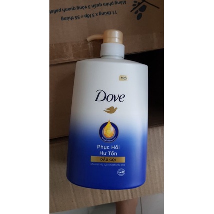 Dầu Gội Dove Phục Hồi Hư Tổn chai 880gr