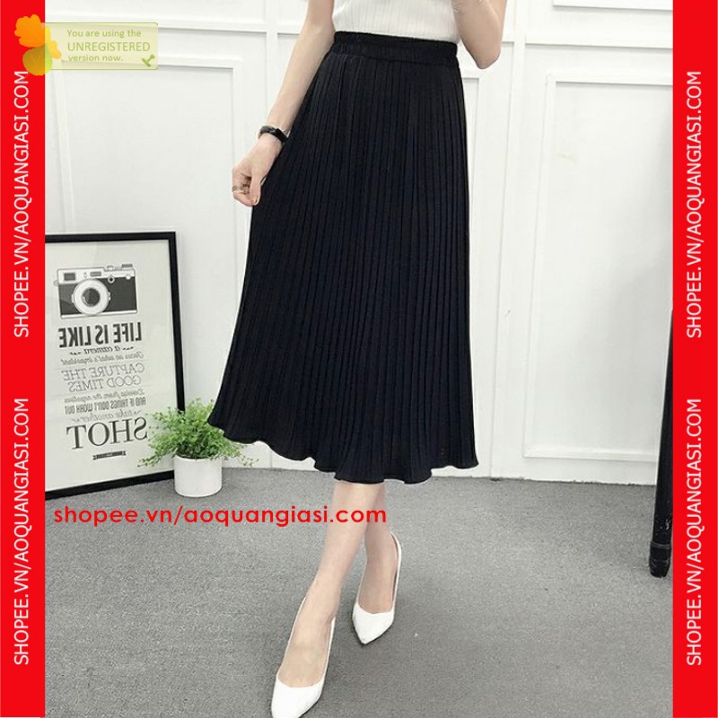 [Mã FASHIONT4WA2 giảm 10K đơn 50K] chân váy xếp li nữ dáng dài mt1083 dễ thương, dịu dàng aoquangiasi.com | BigBuy360 - bigbuy360.vn