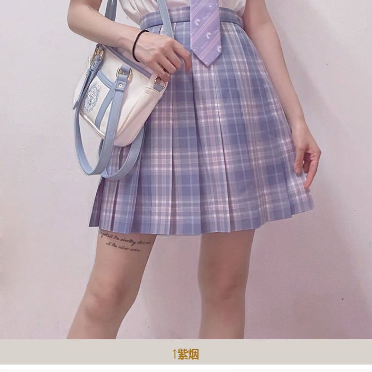 Vải Polyester Họa Tiết Sọc Caro Dùng May Váy Đồng Phục Cho Học Sinh Cm0v