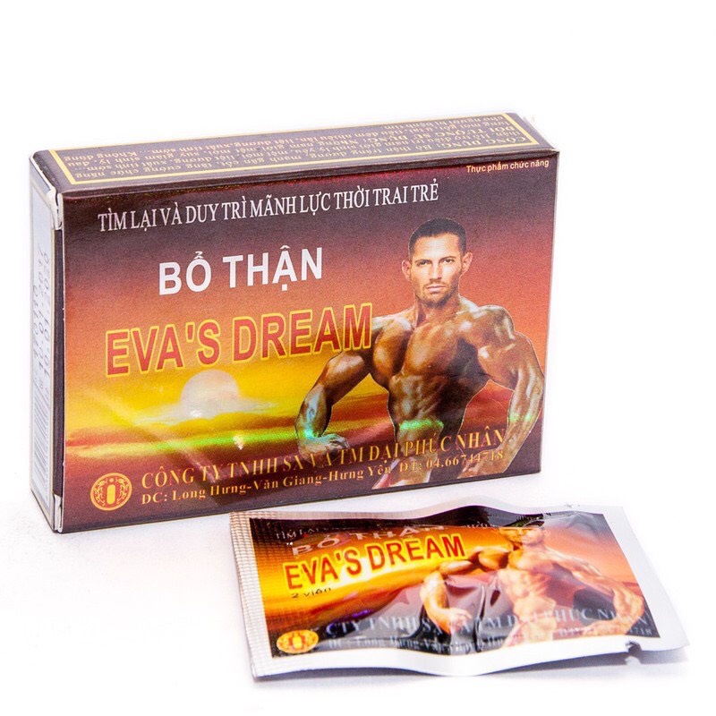 Bổ Thận Nam EVA’S DREAM lớn ( 10 hộp nhỏ x 2 gói ) 20 gói