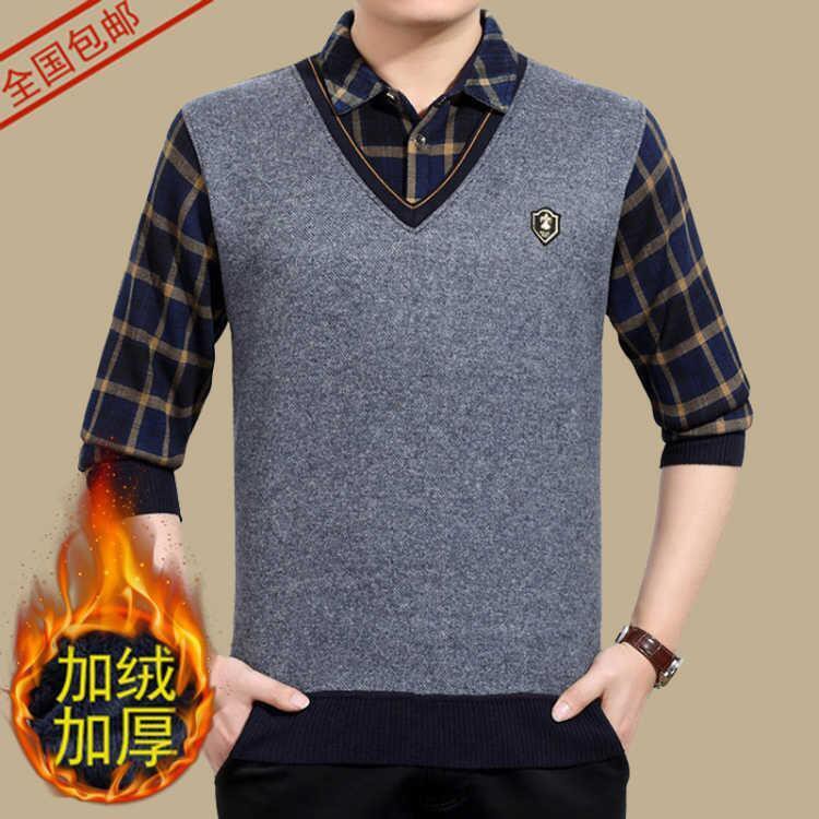 áo mẹ○♟☢Áo sơ mi cotton cho người trung niên và già kẻ sọc Mẹ Chồng khoác mỏng1