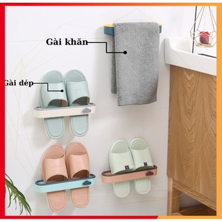 [My] Set 4 GIÁ GÀI DÉP - ĐỒ BẾP ĐA NĂNG KỆ DÁN TƯỜNG SIÊU DÍNH