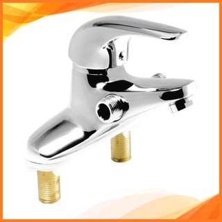 Bộ vòi chậu lavabo kết hợp sen tắm nóng lạnh - sen liền vòi - vòi chậu liền sen 4013