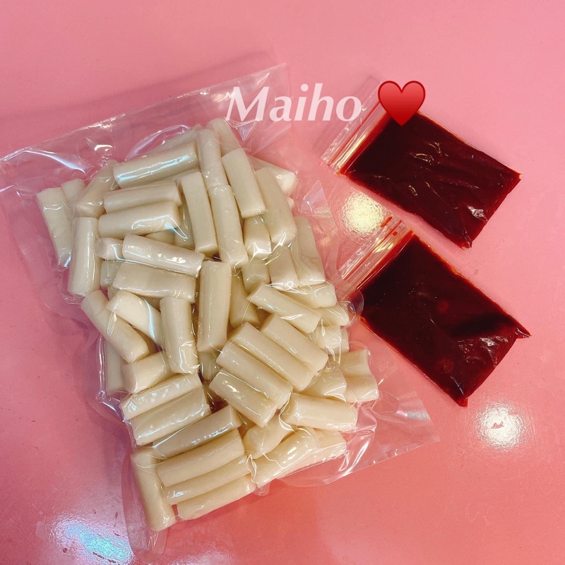 COMBO Bánh Gạo 500g + 100g Sốt Hàn