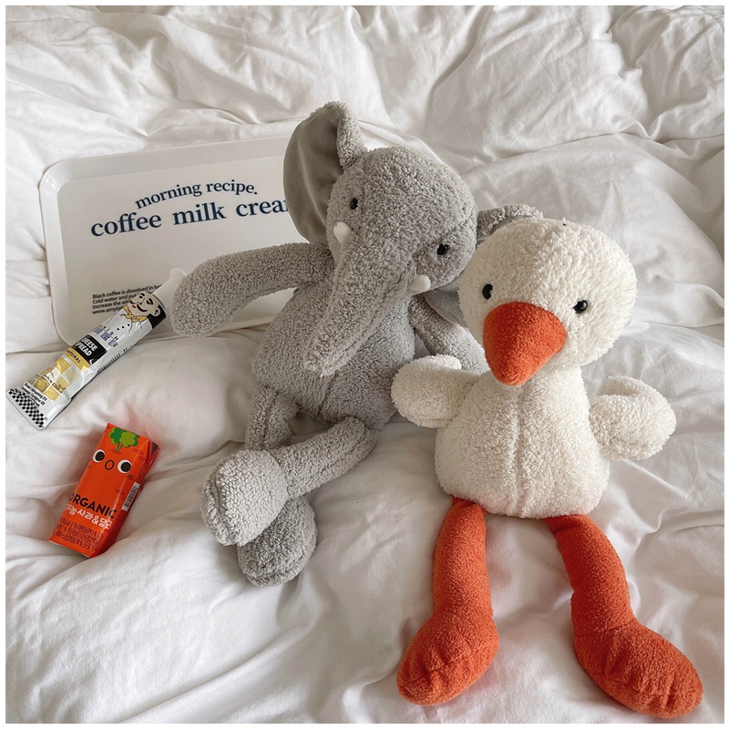 Đồ chơi nhồi bông Dài 40cm Hình Động Vật Dễ Thương Cho Bé