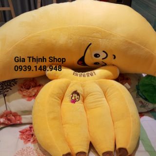 Gấu bông nải chuối bự chà bá 35cm