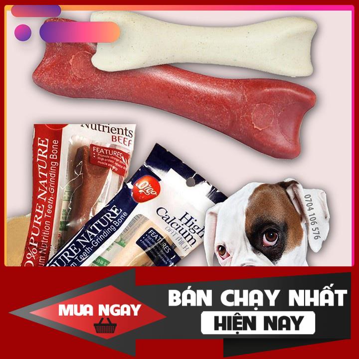 [❌GIÁ SỈ❌] Xương gặm chắc răng Orgo Nut rientsBEEF vị thịt bò / High Calcium cho chó ❤️