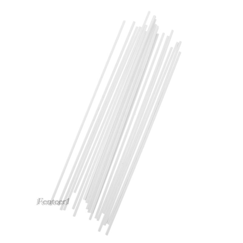 Set 20 que nhựa trắng 3x250mm làm mô hình kiến trúc