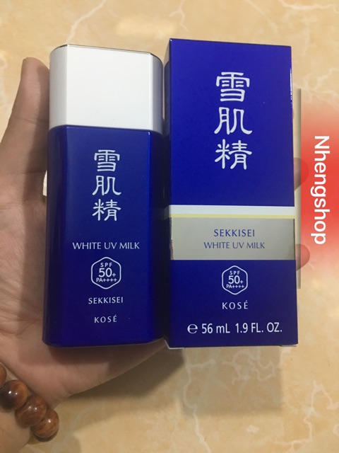 [Bản nội đia] Kem Chống Nắng Kose Sekkisei Milk SPF 50+ PA++++