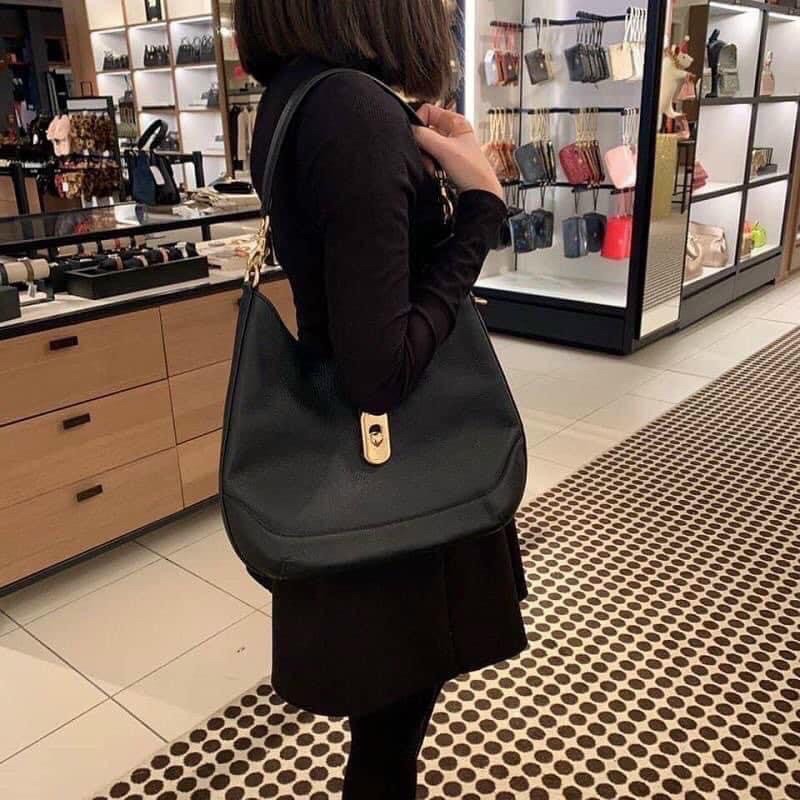 ‼️Rẻ nhất Shopee‼️Túi Coach Amber Hobo Shoulder bag f48635