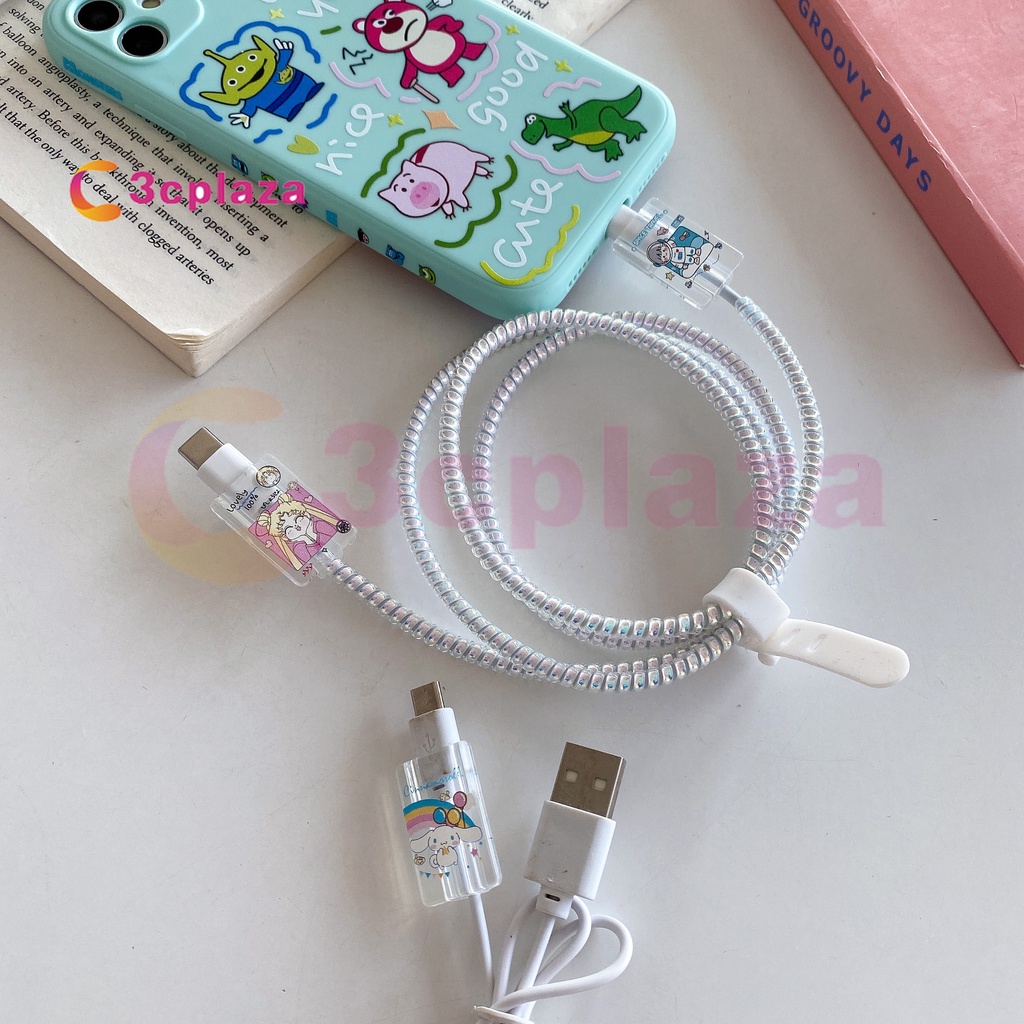 CB03 Mobile Phone Charging Cable Protector USB Cable Cover For Iphone Cable Protective Case