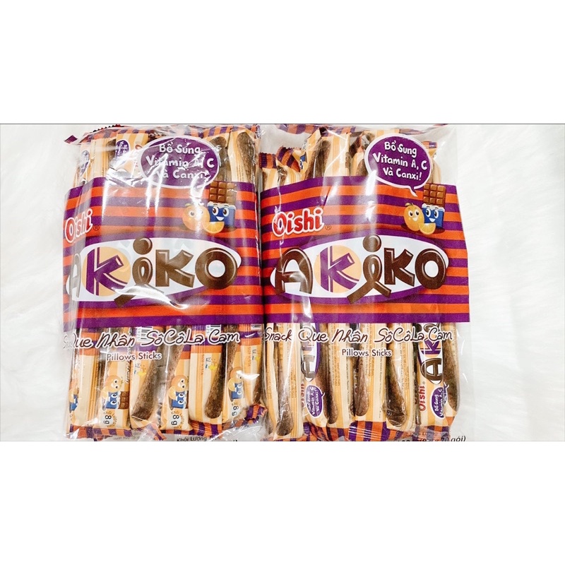 Bánh Snack Akiko 160g đủ 6 vị( 20 que x 8g )