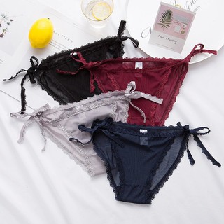 QUẦN CHIP THUN LƯỚI CỘT DÂY - QUẦN LÓT SEXY REN LƯỚI SIÊU HOT