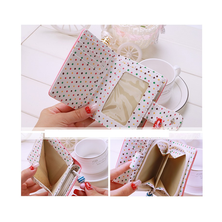 Ví nữ ngắn cầm tay thời trang Somlloh cực xinh | BigBuy360 - bigbuy360.vn