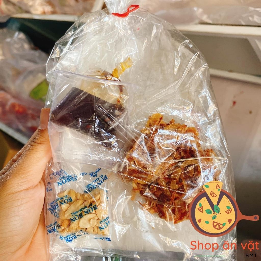 Bánh tráng chấm me Bon Bon bánh tráng phơi sương chấm sốt me hành phi Tây Ninh - 04100152
