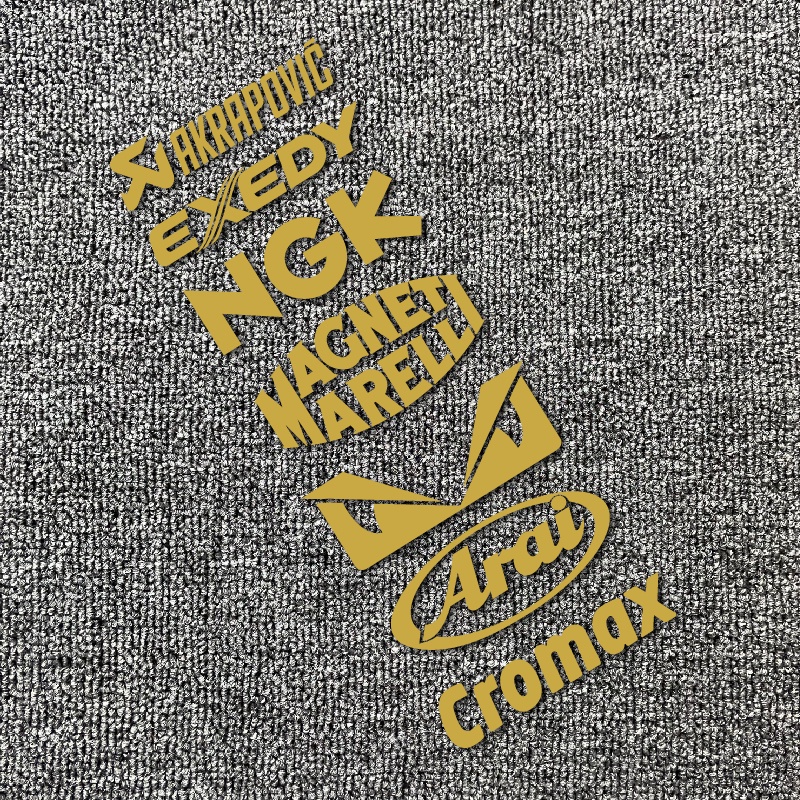 Miếng Dán Phản Quang Chống Thấm Nước Trang Trí Xe Mô Tô/Xe Đạp Điện