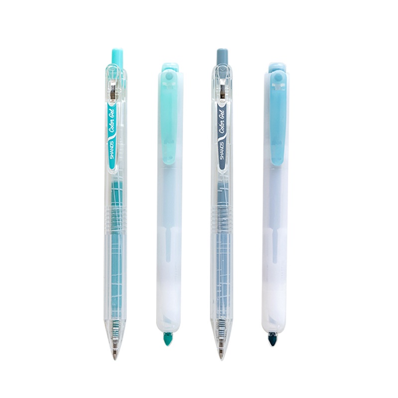 Set 4 Bút Gel Nhiều Màu Sắc Bắt Sáng C6853