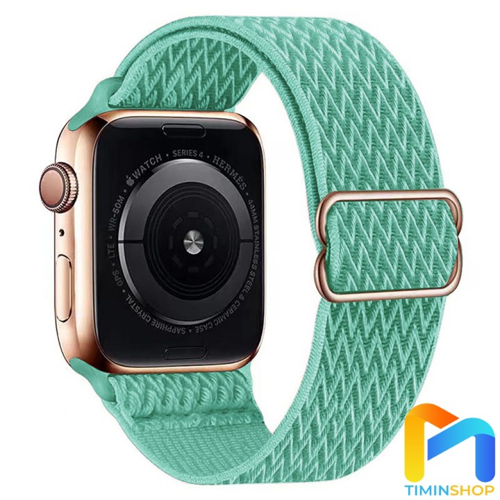 Dây Apple Watch series 3/ 4/ 5/ 6/ 7 SE - Chất Nylon, khóa trượt