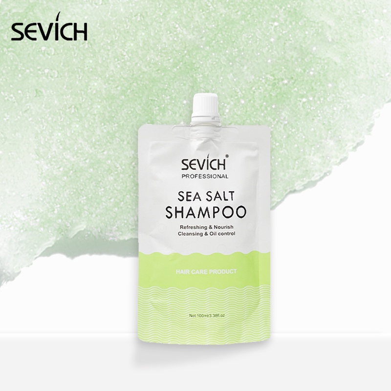 Dầu gội muối biển Sevich tẩy tế bào chết ngăn rụng tóc 100ml
