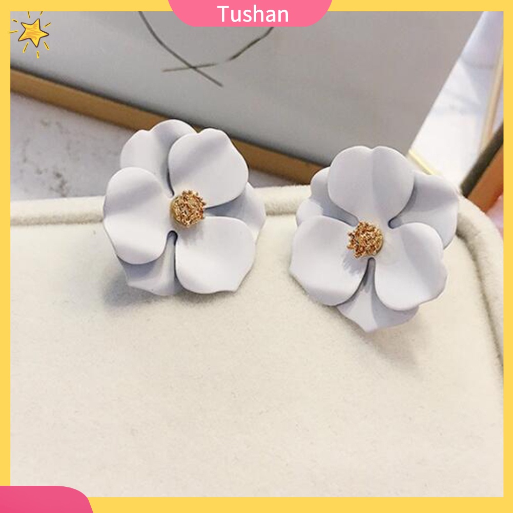 Khuyên tai nữ hình bông hoa thời trang