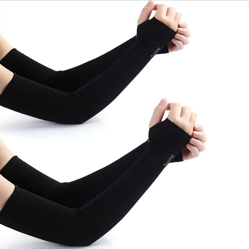 Bao tay chống nắng xỏ ngón Hàn Quốc Let's Slim co dãn 4 chiều cao cấp giá rẻ
