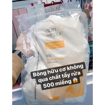 🩸Bông tẩy trang PHÁP 𝐒𝐨𝐢𝐧 𝐏𝐮𝐫 TETRA Médical 500/600 miếng🩸
